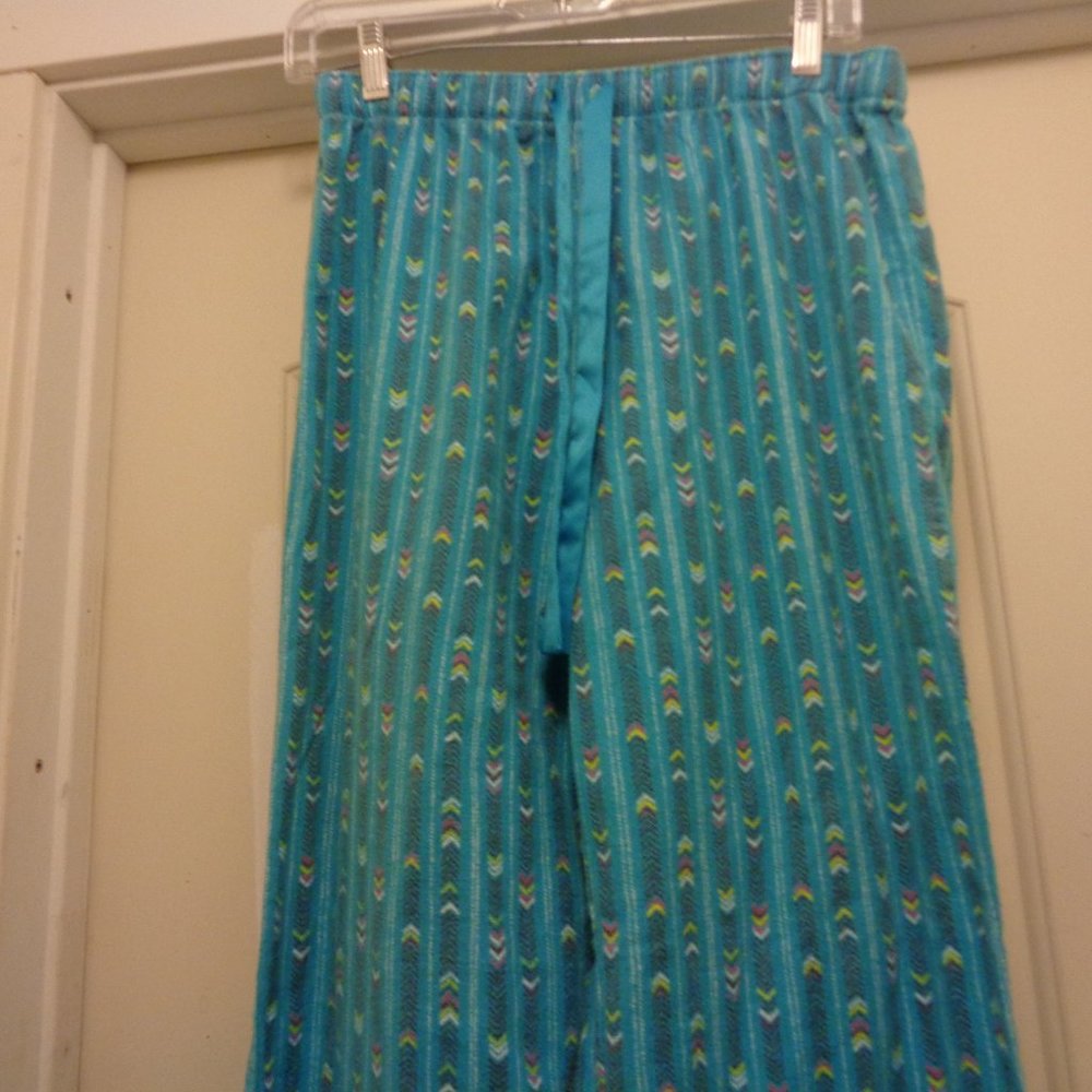 AWESOME SLEEP CHIC FLANNEL JAMA BOTTOMS M